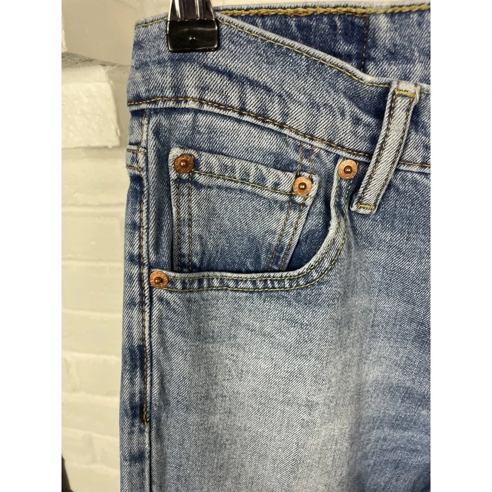 Levi's 511 Slim Fit Jeans Men's 30x30 Light Wash Stretch Denim Blue